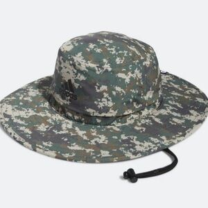Adidas Wide Brim Camo Golf Sun Hat NWT